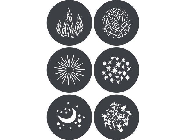 Godox GP-GS2 Gobo Set for MG1200Bi Spotlight Mount (6-Pack)