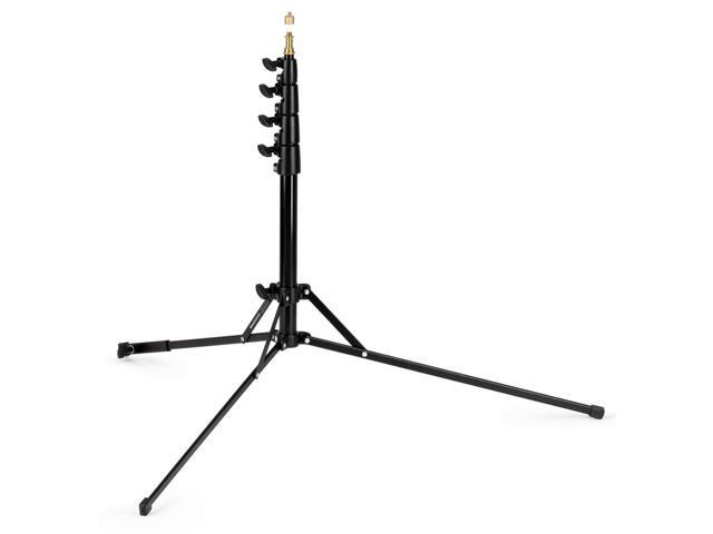 Manfrotto Nano Plus 3 Section Stand with 5/8' Spigot, 8.8 lb Capacity, Black
