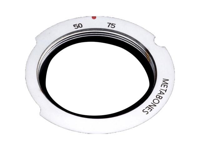 Metabones L39 Screw Mount to Leica M 6-Bit (50/75) Adapter #MB_L39-M-50/75