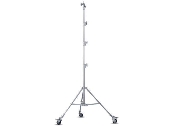 Godox 14.8' Heavy-Duty Roller Stand, Large, Silver