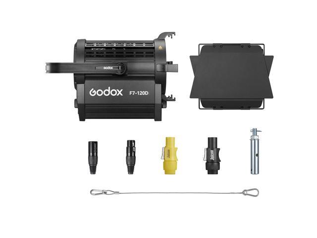 Godox F7-120 120W Daylight Fresnel Light, Hang Mount