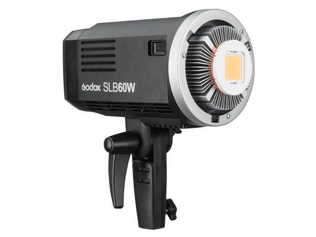 Godox SL Series SLB60W 60W Battery-Operated White LED Video Light, 5600K Color Temperature