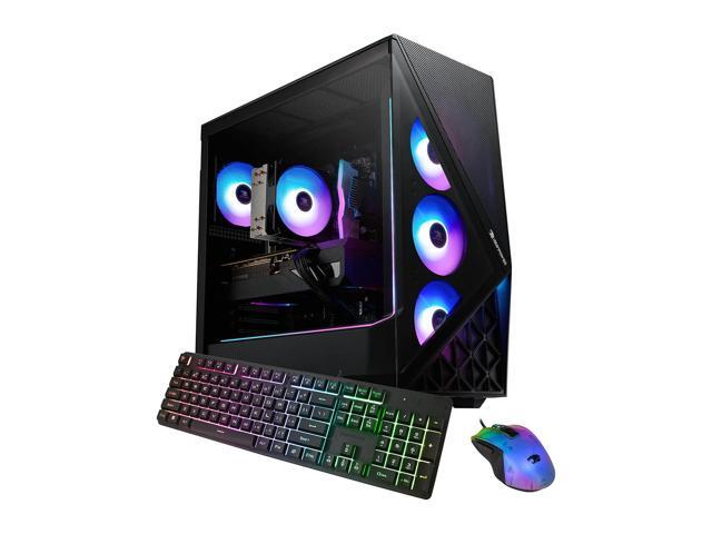 iBUYPOWER - Slate Gaming Desktop PC - AMD Ryzen 5 8400F, NVIDIA GeForce RTX 5060Ti 8GB, 16GB DDR5 RGB,1TB SSD - Black - image 9