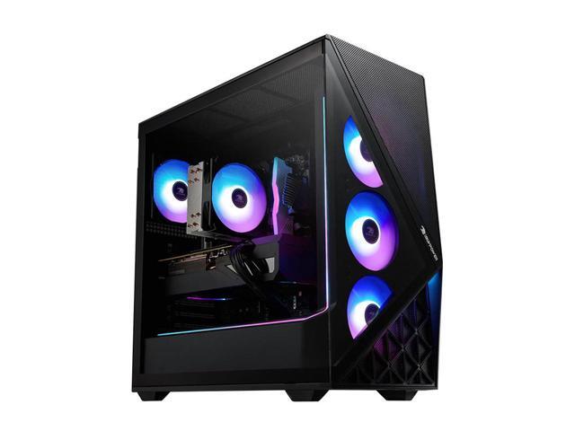 iBUYPOWER - Slate Gaming Desktop PC - AMD Ryzen 5 8400F, NVIDIA GeForce RTX 5060Ti 8GB, 16GB DDR5 RGB,1TB SSD - Black - image 10