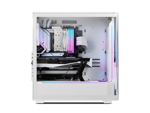 iBUYPOWER - Slate Gaming Desktop PC -Intel Core Ultra 9 285, NVIDIA GeForce RTX 5060Ti 8GB, 64GB DDR5 RGB,2TB SSD - White - image 11