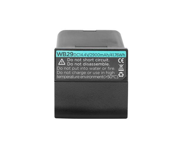 Flashpoint eVOLV 200 and eVOLV 200 Pro Replacement Battery Pack - 14.4V, 2900mAh (WB-29)