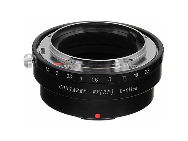 Fotodiox Pro Lens Mount Adapter - Contarex Lens (CRX-Mount) Lens to Fujifilm X-Series with Declicked Aperture Control Dial; fits X-Mount Camera...
