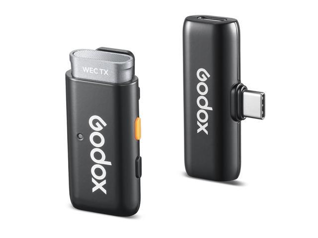 Godox WES 1 Kit1 2.4GHz Lightning Wireless Microphone System for Apple iPhone