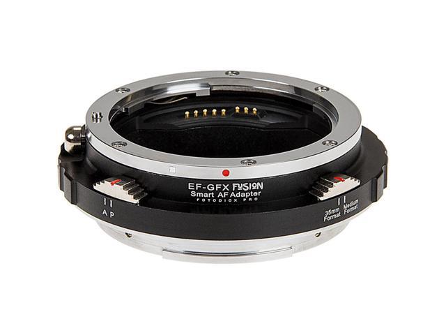 Fotodiox Pro Fusion Smart AF Adapter for Canon EOS (EF / EF-S) D/SLR Lens to Fujifilm G-Mount GFX Mirrorless Digital Camera Systems with Full...