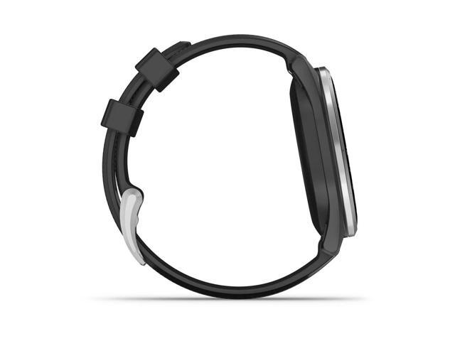 Garmin - Approach S44 GPS Smartwatch 43mm Anodized Aluminum - Silver Aluminum Bezel with Black Silicone Band - (2025) - image 7