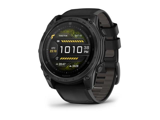 Garmin - tactix 8 AMOLED GPS Smartwatch 51 mm Fiber-reinforced polymer with titanium rear cover - Black - (2025) - image 3