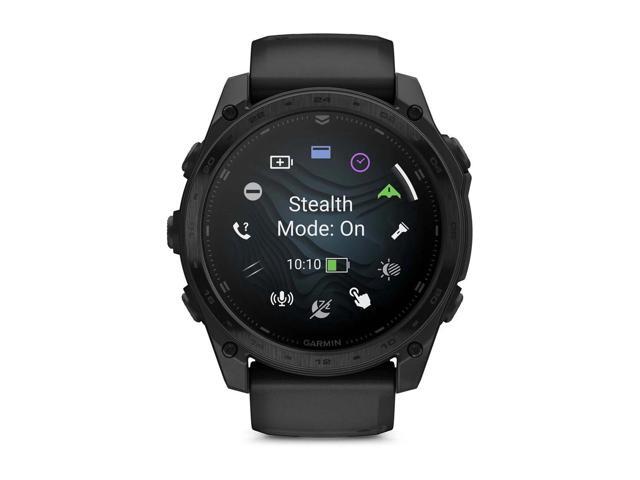 Garmin - tactix 8 AMOLED GPS Smartwatch 51 mm Fiber-reinforced polymer with titanium rear cover - Black - (2025) - image 6