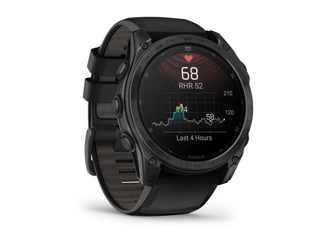 Garmin - tactix 8 AMOLED GPS Smartwatch 51 mm Fiber-reinforced polymer with titanium rear cover - Black - (2025) - image 5