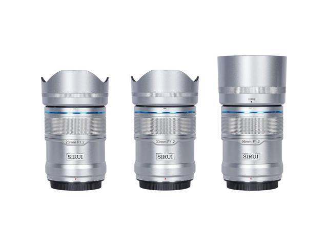 Sirui Sirui Sniper Series f/1.2 AF 3-Lens Kit for Sony E, Silver