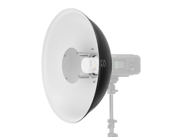 Glow White Softlight Beauty Dish Reflector With Bowens Mount Adapter (20.5')