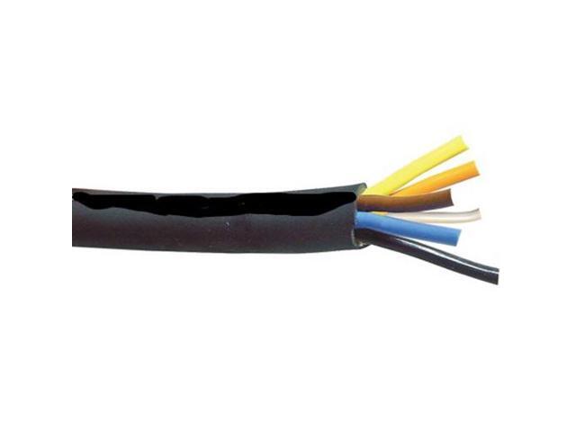 ProX XC-612-100 100 Ft. 12 Gauge AWG 6 Conductor Audio Speaker Wire Cable 100 Feet Copper Black Finish