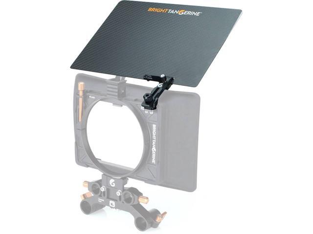 Bright Tangerine Retractable Carbon Fiber Top Flag for Misfit Atom Matte Box