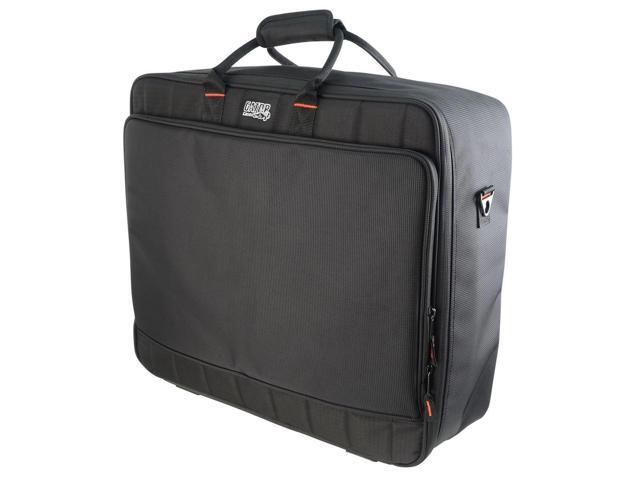 Gator Cases Updated Padded Nylon Mixer/Equipment Bag, 21x18.5x7' Interior Size