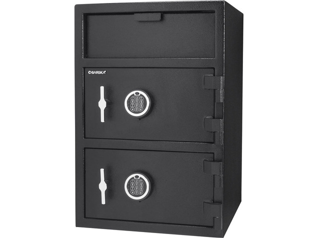 Barska 1.6/2 Cubic Foot Two Lock Keypad Depository Safe