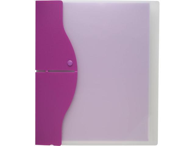 Itoya Letter Size Pop-Up Easel Profolio for 8.5 x 11', Fuchsia