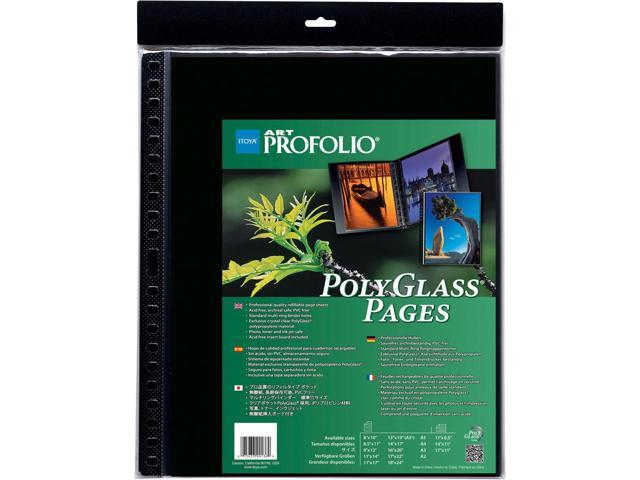 Itoya PR1117 11 in. x 17 in. Art Profolio Polyglass Refill Pages