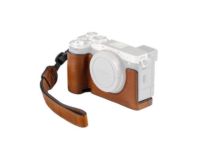 SmallRig Camera Leather Case with Strap for Sony Alpha 7C II / Alpha 7CR