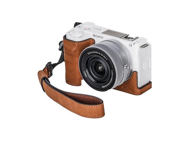 SmallRig Leather Case Kit for Sony ZV-E10 II, Brown