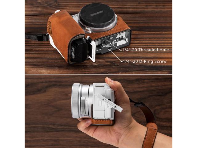 SmallRig Leather Case Kit for Sony ZV-E10 II, Brown