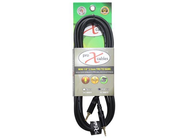 ProX XC-MM10 10 1/8 (3.5mm) TRS-M Mini to 1/8 (3.5mm) TRS-M Mini Balanced High Performance Audio Cable - image 8