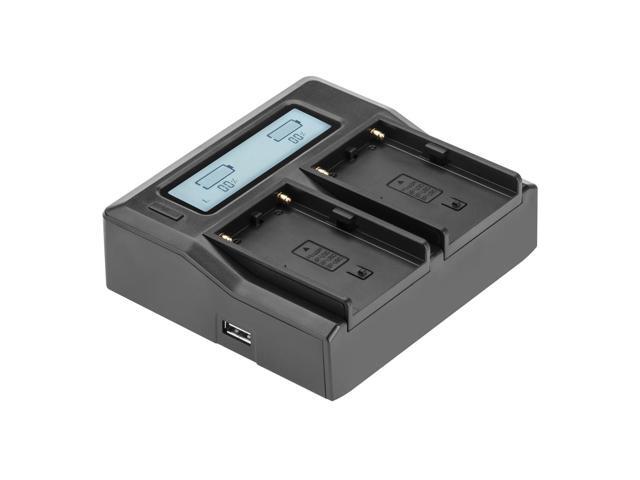 Green Extreme Dual Smart Charger with LCD Screen for Sony BP-U Series Batteries