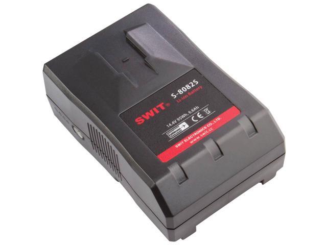 SWIT Electronics Pro Video Rechargeable Li-ion Battery, V-Lock Mount, 95wh with D-tap DC output