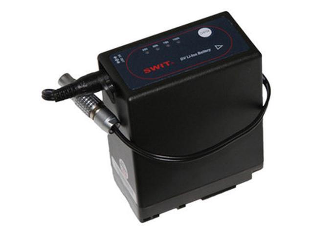 Teradek Replacement Panasonic VW-VGB6 Battery with 10'' Barrel Adapter to 2-Pin Lemo Cable for Bond Cellular Solution