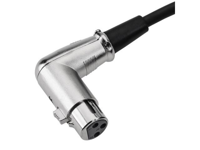 H & A Value Series XLR M to F Professional Microphone Cable - 25' RA #V-XMF-25-RA