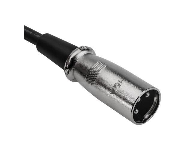 H & A Value Series XLR M to F Professional Microphone Cable - 25' RA #V-XMF-25-RA