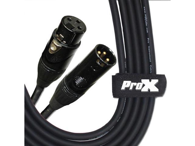 ProX XC-MIC100 100' XLR-F to XLR-M Balanced High Performance Microphone Cable