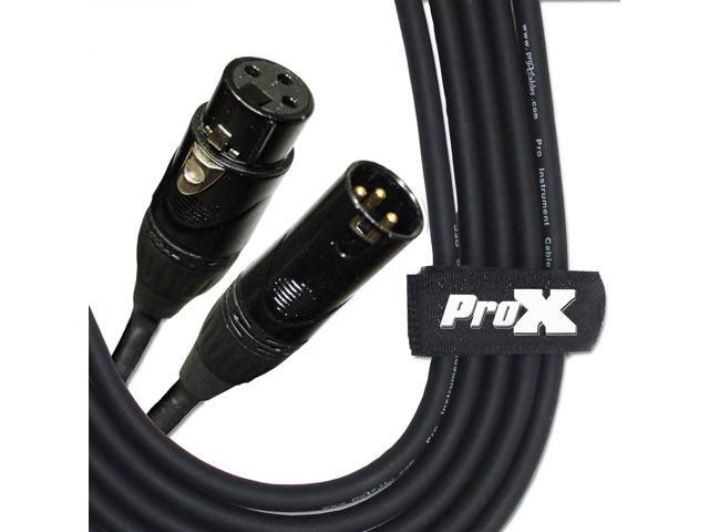 ProX XC-MIC15 15' XLR-F to XLR-M Balanced High Performance Microphone Cable