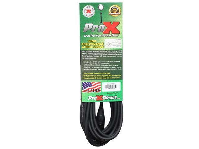 ProX XC-MIC25 25' XLR-F to XLR-M Balanced High Performance Microphone Cable