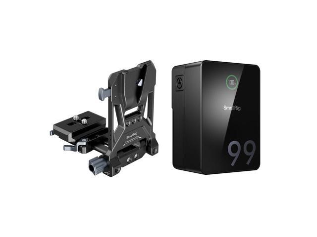 SmallRig VB99 Pro Mini Rechargeable V-Mount Battery with Foldable Battery Plate