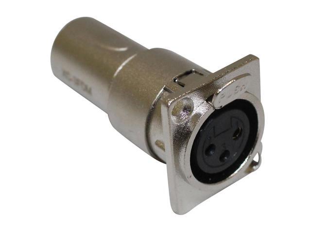 ProX XC-3FDM XLR Female to Male Adapter for Panel Mount