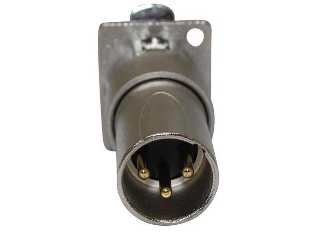 ProX XC-3FDM XLR Female to Male Adapter for Panel Mount