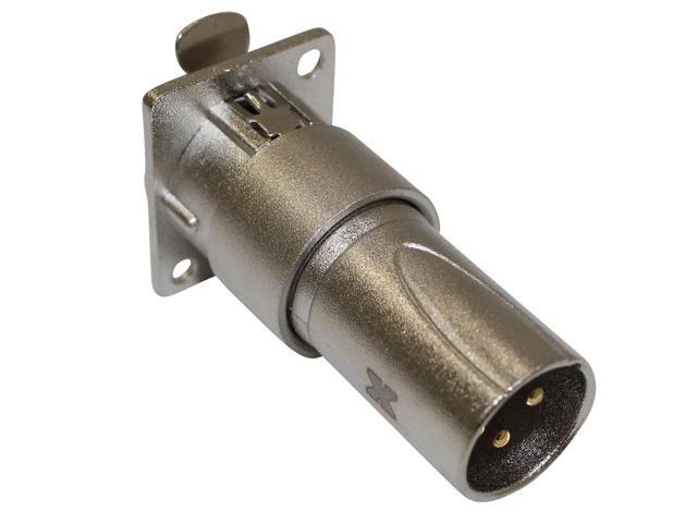 ProX XC-3FDM XLR Female to Male Adapter for Panel Mount