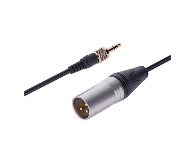 Comica CVM-DL-XLR 17.7' Lock Plate 3.5mm TRS Male to XLR Output Cable