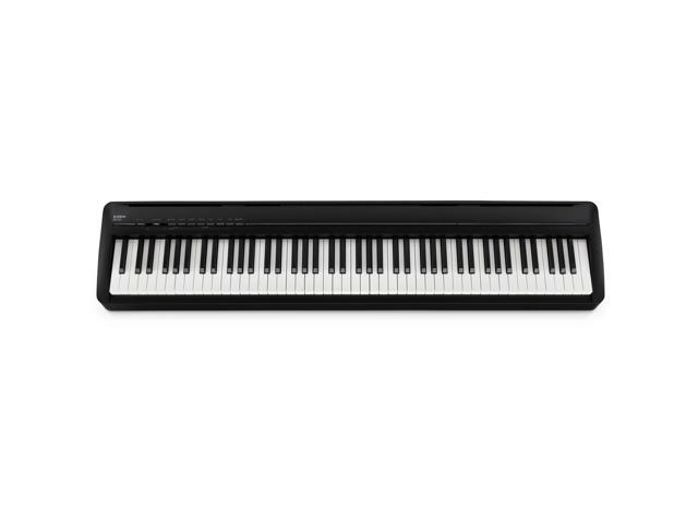 Kawai ES120 88-Key Portable Digital Piano with Speakers, Stylish Black