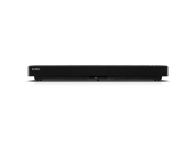 Kawai ES120 88-Key Portable Digital Piano with Speakers, Stylish Black