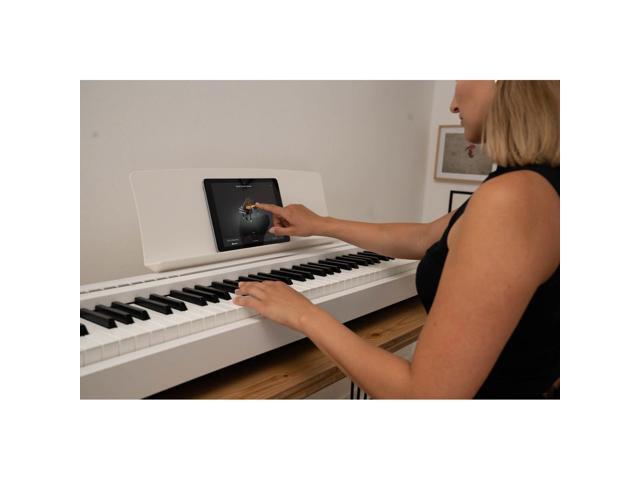 Kawai ES120 88-Key Portable Digital Piano with Speakers, Light Gray