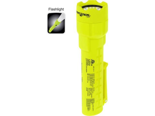 NIGHTSTICK XPP-5420G Green LED Industrial Handheld Flashlight, Alkaline AA,