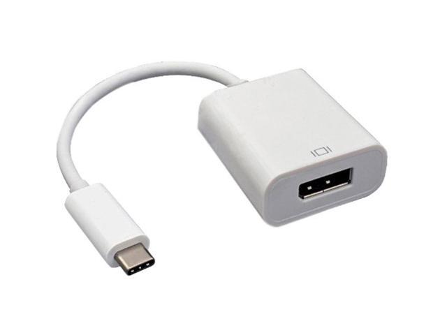 Tera Grand USB 3.1 Type-C Male to DisplayPort Female Adapter, White
