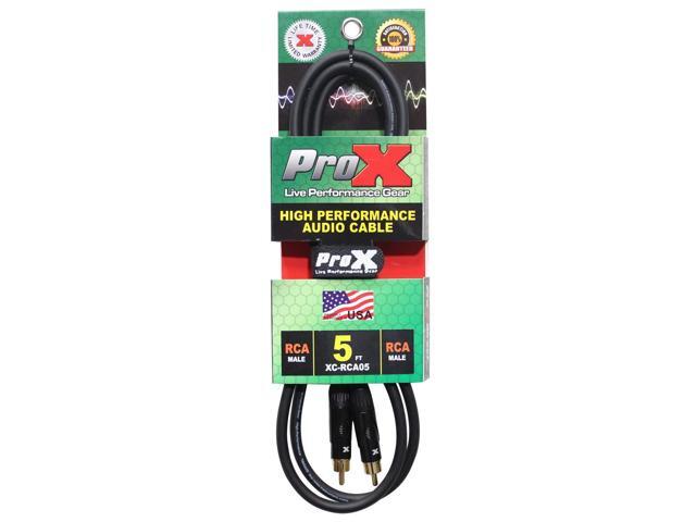 ProX XC-RCA05 5 RCA-M to RCA-M High Performance Audio Cable - image 3