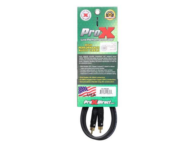 ProX XC-RCA05 5 RCA-M to RCA-M High Performance Audio Cable - image 4