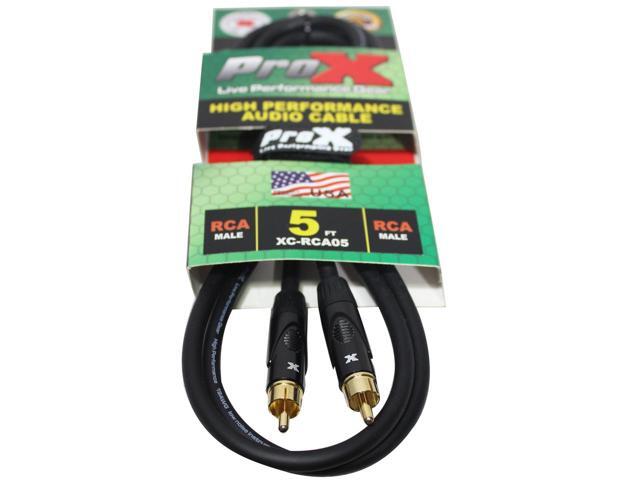 ProX XC-RCA05 5 RCA-M to RCA-M High Performance Audio Cable - image 5